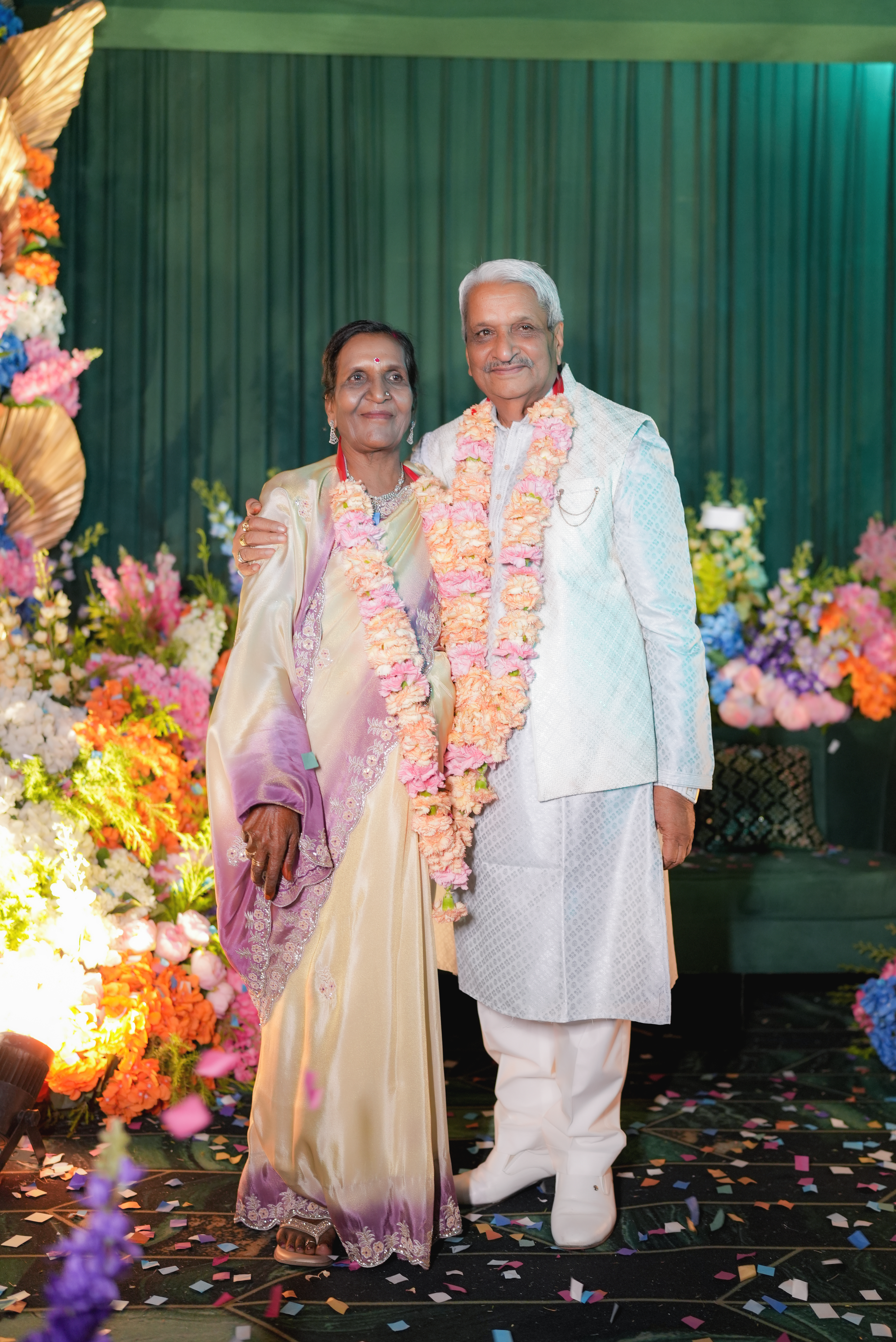 B.M. Sharma & Saroj Sharma wedding photography photograph in Jaipur, Rajasthan